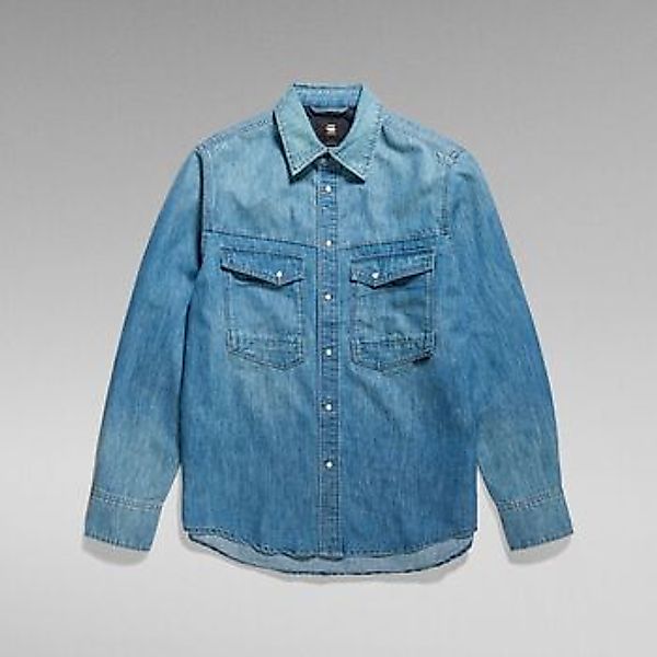 G-Star Raw  Jeansjacken D23006 D303 DAKOTA SHIRT-B890 FADED CADET BLUE günstig online kaufen