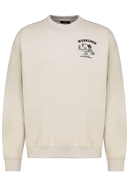 SUBLEVEL Sweatshirt Herren Pullover langarm mit günstig online kaufen