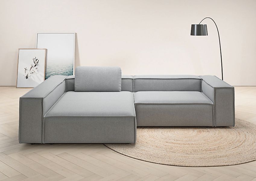 Home affaire Ecksofa "Watertown, moderne XXL L-Form, 306 cm breit" Komforta günstig online kaufen