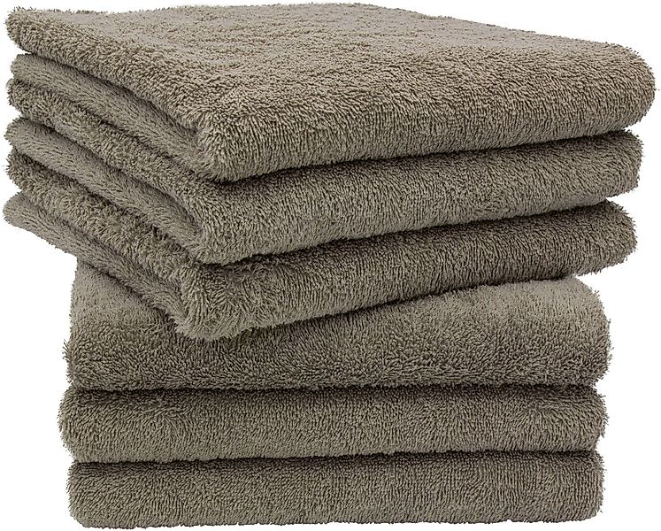 ZOLLNER Handtücher, Walkfrottier (6-St), 50 x günstig online kaufen