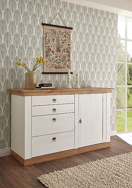 Home affaire Mehrzweckschrank "Cremona", Breite 144 cm günstig online kaufen