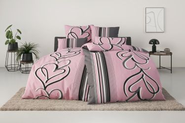 my home Bettwäsche "Area in Gr. 135x200 oder 155x220 cm" 2 tlg. Bettwäsche günstig online kaufen