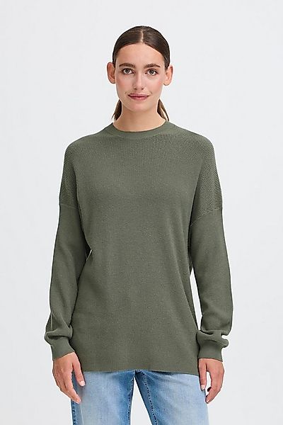 OXMO Strickpullover OXIFANSY Modischer Strickpullover aus Viskose-Mischung günstig online kaufen