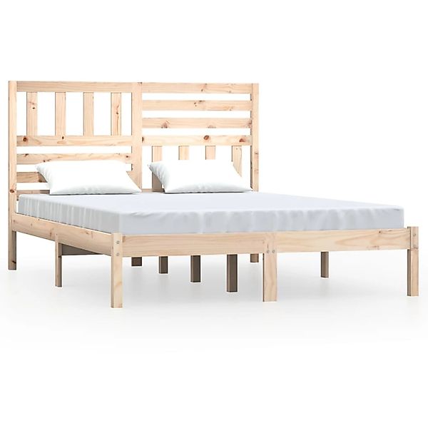 Vidaxl Massivholzbett Kiefer 140x190 Cm günstig online kaufen