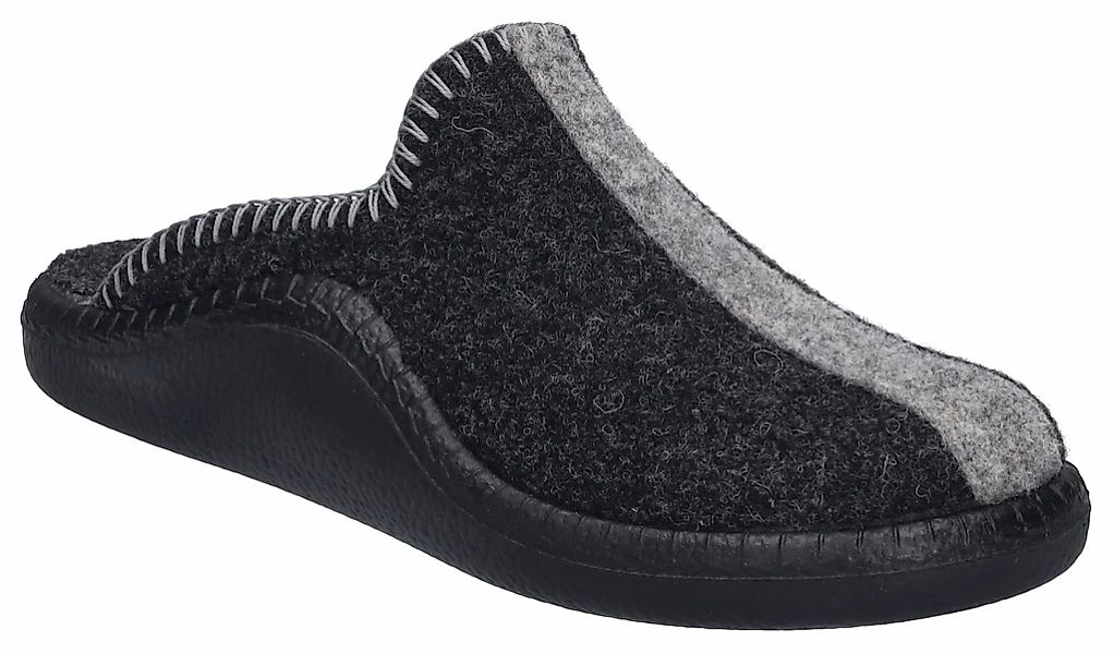 Josef Seibel Pantoffel "Monaco 62", Hausschuh, Slipper mit Ziernähte günstig online kaufen