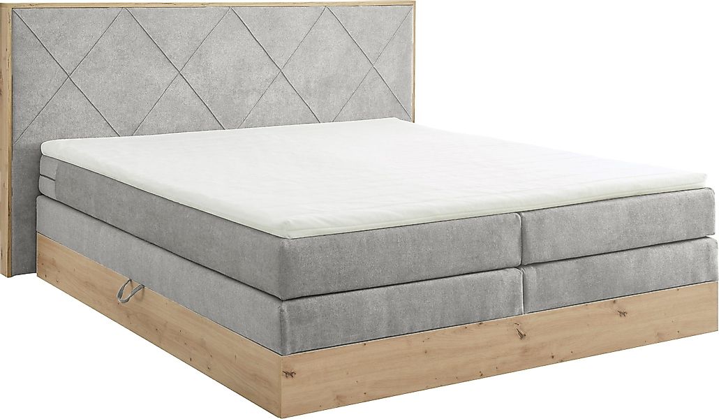 ED EXCITING DESIGN Boxspringbett Bellevue, inkl. günstig online kaufen