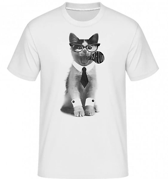 Hipster Katze · Shirtinator Männer T-Shirt günstig online kaufen