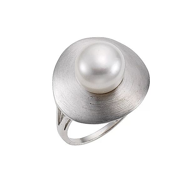 Zeeme Fingerring "925 Silber Perle weiß" günstig online kaufen
