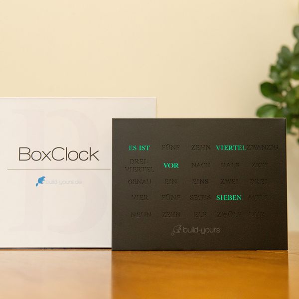 build-yours.de Tischuhr BoxClock Edelstahl - Die günstig online kaufen