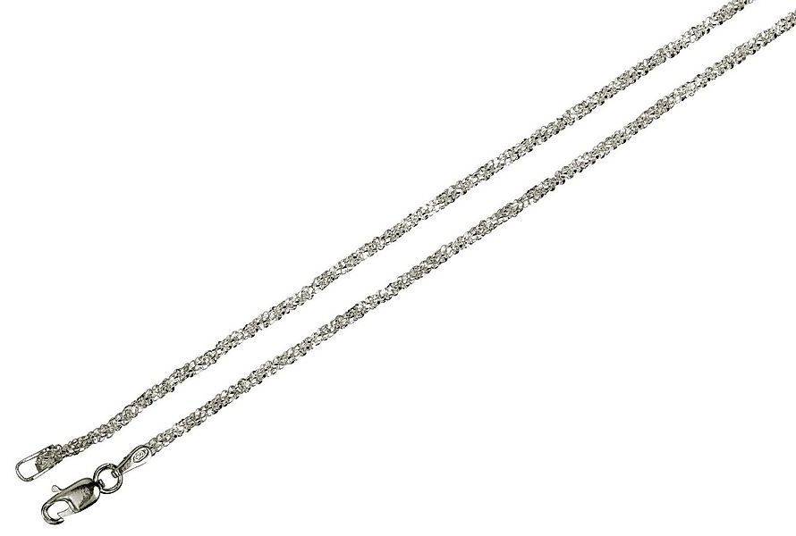 SILBERMOOS Statementkette Diamantierte Criss-Cross-Kette, 925 Sterling Silb günstig online kaufen