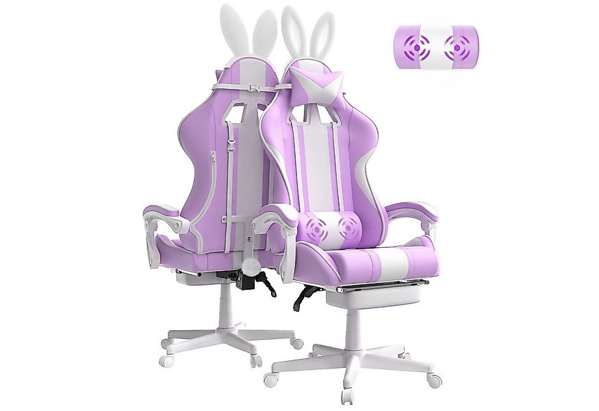 Ferghana Gaming Chair Racing PC Stuhl für Office Gaming mit verstellbare Ko günstig online kaufen