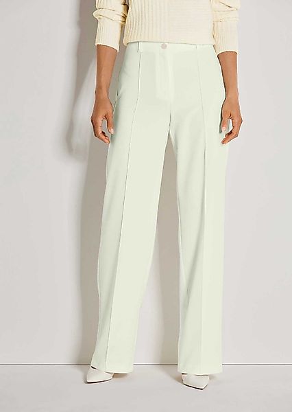 MADELEINE Stoffhose Elegante Bügelfaltenhose mit weitem günstig online kaufen