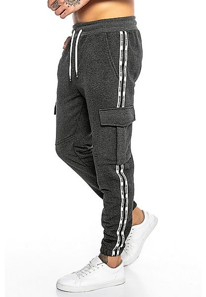 RedBridge Jogginghose mit Seitenstreifen - Cargo-Sweatpants im sportlichen günstig online kaufen