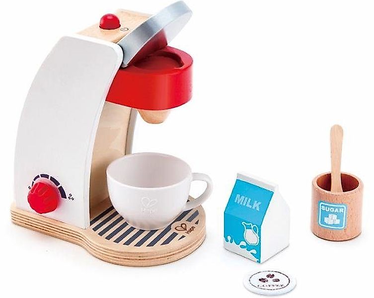 Hape Kinder-Kaffeemaschine Meine Kaffeemaschine, (Set, 6-tlg), günstig online kaufen