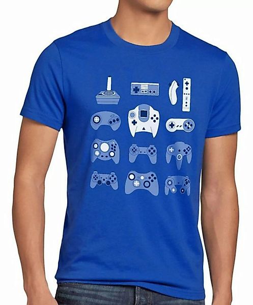 style3 Print-Shirt Herren T-Shirt Gamer super nintendo kart nes snes zelda günstig online kaufen