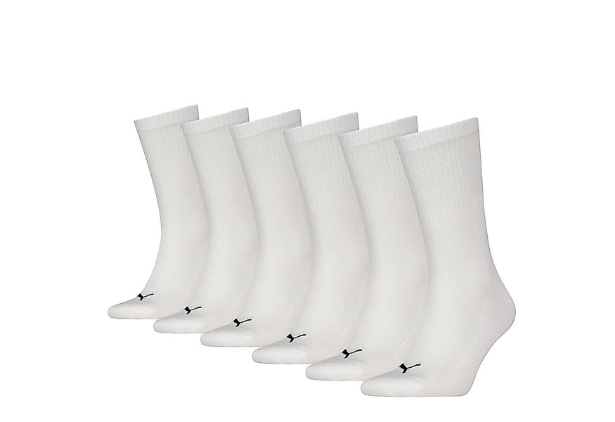 PUMA Socken PUMA UNISEX CUSHIONED NEXT CREW 6P ECOM (6 Paar) mit Logoschrif günstig online kaufen