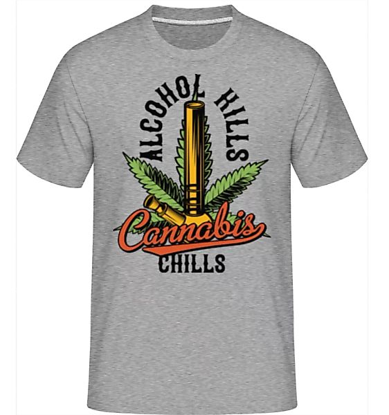 Cannabis Chills · Shirtinator Männer T-Shirt günstig online kaufen