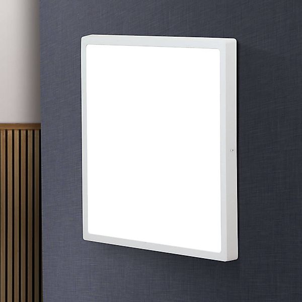 Eckige LED-Wandlampe Lero 40 x 40 cm günstig online kaufen
