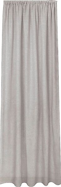 Gerster Vorhang "Anzo" Kräuselband 1 Stk. tlg. Fertigschal Uni günstig online kaufen