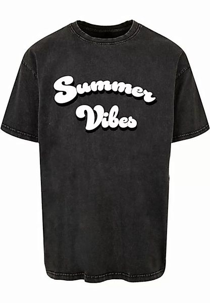 Merchcode T-Shirt Merchcode Herren Summer Vibes Acid Washed Heavy Oversized günstig online kaufen