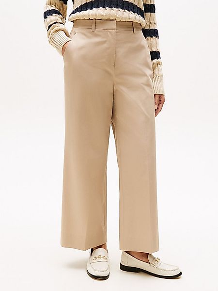 Tommy Hilfiger Chinohose COTTON WIDE LEG ANKLE CHINO PANT günstig online kaufen