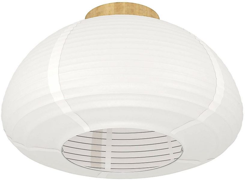 EGLO Deckenleuchte Summerhill Deckenlampe 1-fach, Japan-Stil, Holz und Papi günstig online kaufen