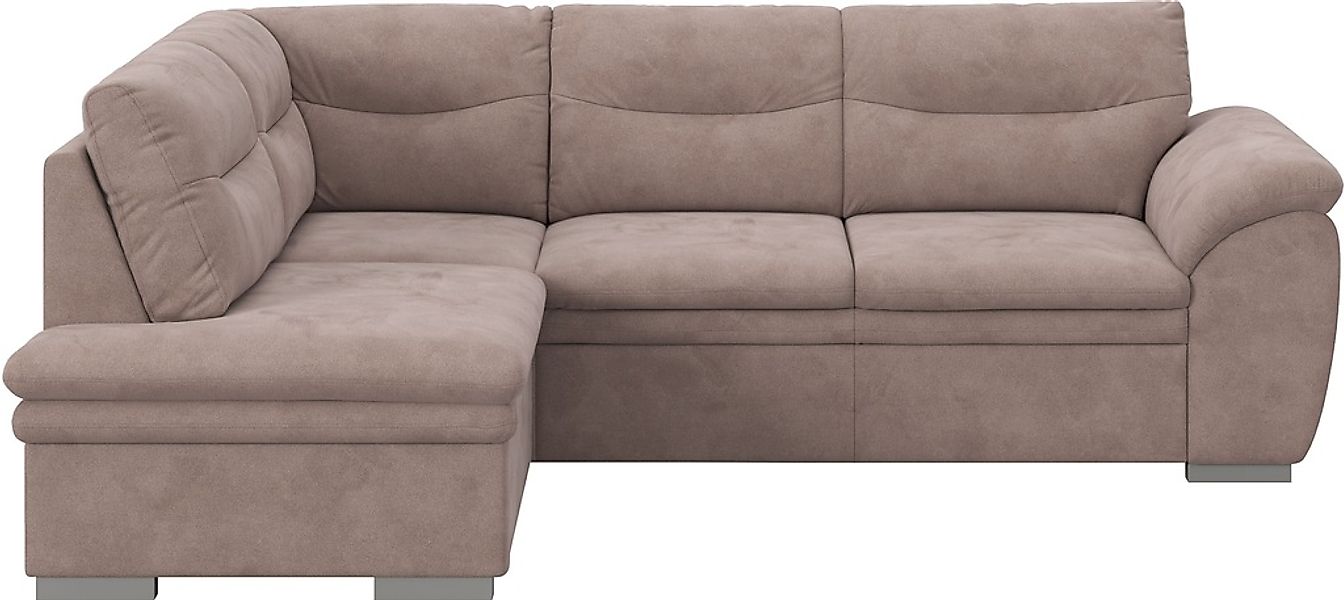 COTTA Ecksofa "Leandra L-Form", wahlweise mit Bettfunktion & Bettkasten günstig online kaufen