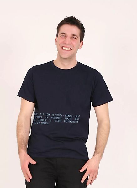 T-shirt "Yiddish-mentsh" günstig online kaufen
