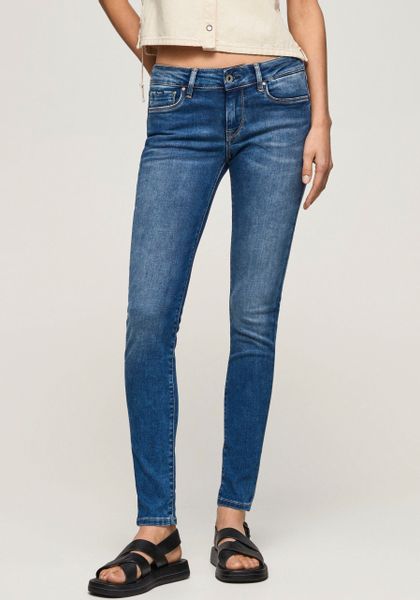 Pepe Jeans Skinny-fit-Jeans "SOHO" im 5-Pocket-Stil mit 1-Knopf Bund und St günstig online kaufen