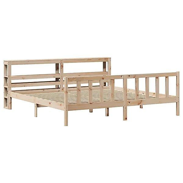 vidaXL Massivholzbett ohne Matratze 180x200 Kiefernholz 3305767 günstig online kaufen