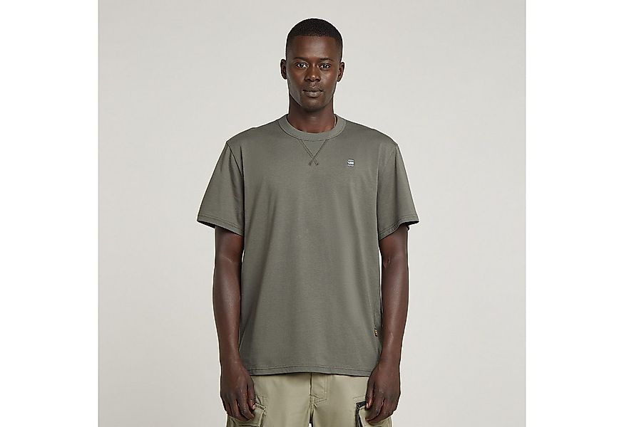 G-STAR T-Shirt Nifous Rundhals, mit Rippeinsatz günstig online kaufen