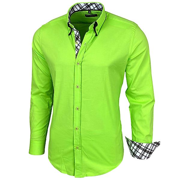 Baxboy Langarmhemd Baxboy Herren Hemd Kentkragen günstig online kaufen