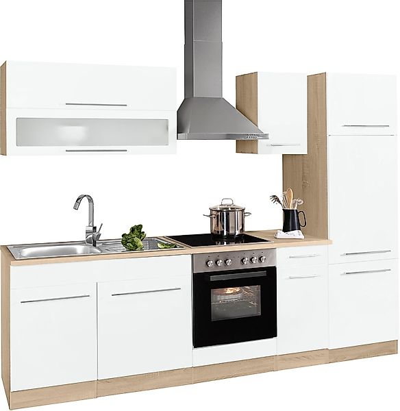 KOCHSTATION Küchenzeile »KS-Eton«, ohne E-Geräte, Breite 270 cm günstig online kaufen