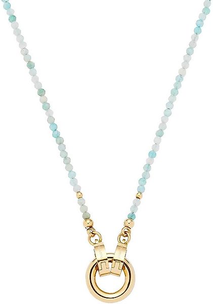 LEONARDO Charm-Kette Halskette aqua Pippa Clip&M, mit Amazonit günstig online kaufen