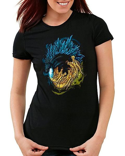 style3 T-Shirt Gojira Battle ghidrah gidora monster japan monster godzilla günstig online kaufen