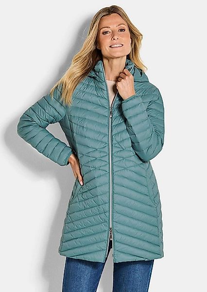 GOLDNER Winterjacke Gefütterter langer Mantel mit Kapuze Wintermantel in fe günstig online kaufen