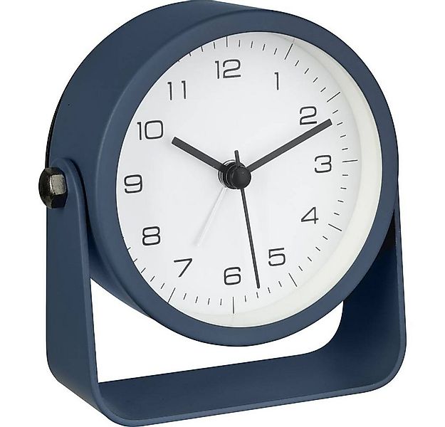 TFA Dostmann Wecker Tischuhr aus Metall und Glas, inkl leisem Uhrwerk, 60.1 günstig online kaufen