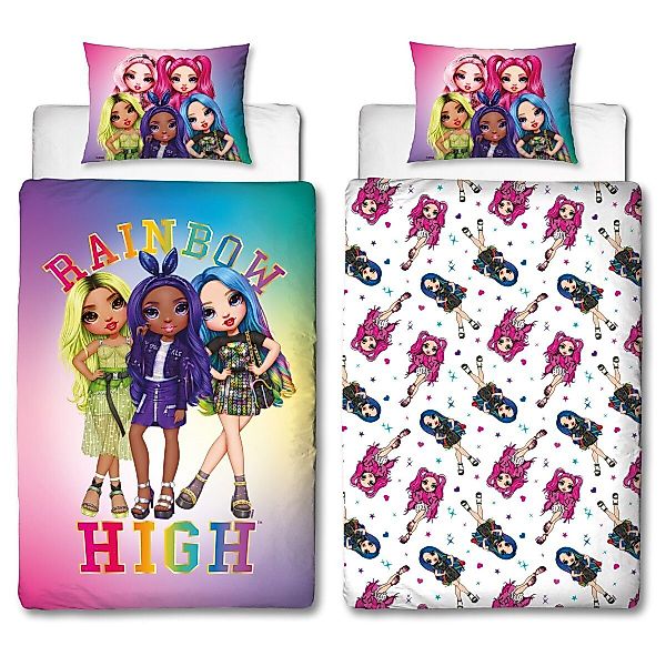 Rainbow High Bettwäsche Rainbow High Bettwäsche-Set günstig online kaufen