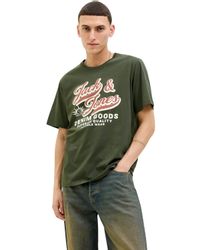 Jack & Jones Print-Shirt stilvolle Slim-Fit günstig online kaufen