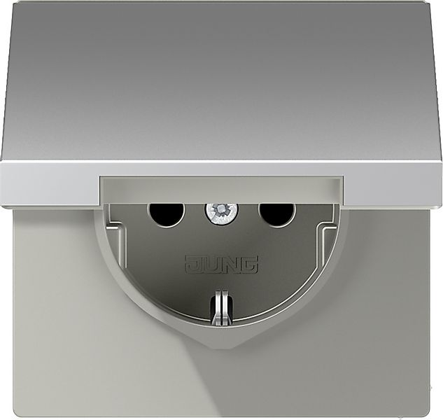 Jung SCHUKO-Steckdose 16A 250V Klappdeckel AL 1520 KIKL - AL1520KIKL günstig online kaufen