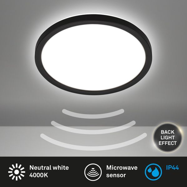 Briloner Leuchten Deckenleuchte LED Deckenlampe Badlampe günstig online kaufen