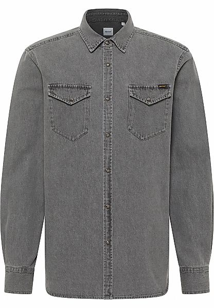 MUSTANG Langarmhemd "Herren Style Duver" günstig online kaufen