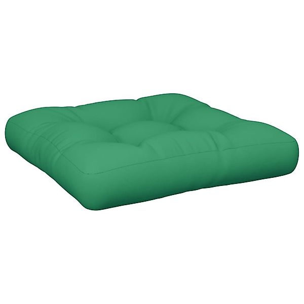 vidaXL Sitzauflage Palettenkissen Grün 60x60x12 cm günstig online kaufen
