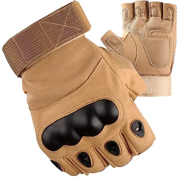 LA CUTE Multisporthandschuhe Militärische Überlebens-Fingerlose Handschuhe günstig online kaufen