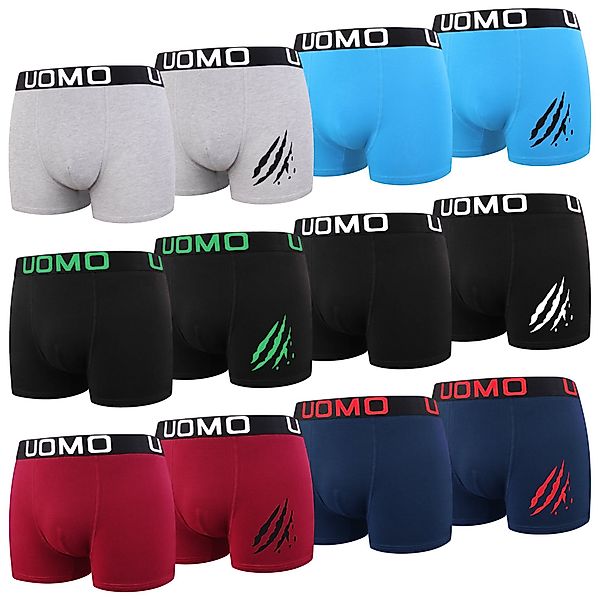 L&K Boxershorts 1119 (12er-Pack) Boxershorts Herren günstig online kaufen