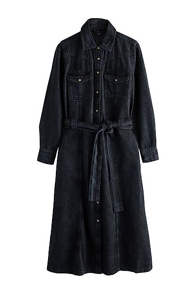 Next Midikleid Maxihemdkleid aus Denim (1-tlg) günstig online kaufen