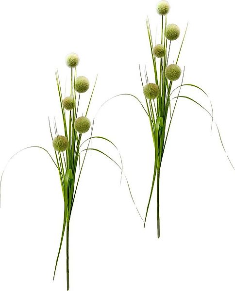 Kunstpflanze Allium im Gras, I.GE.A., Höhe 107 cm, Dekozweig, 2er Set günstig online kaufen