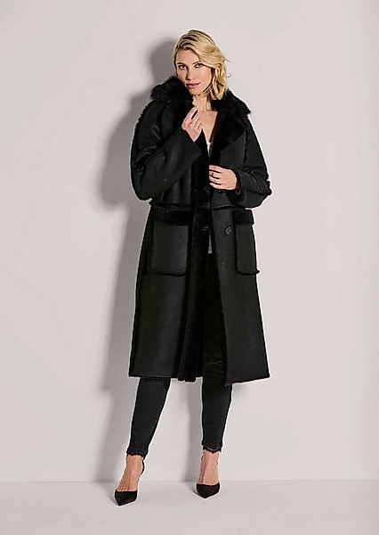 MADELEINE Kurzmantel Eleganter Zweireiher aus hochwertigem Lammfell Samtige günstig online kaufen