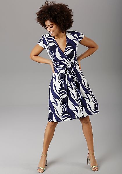 Aniston SELECTED Sommerkleid, mit grafischem Druck günstig online kaufen