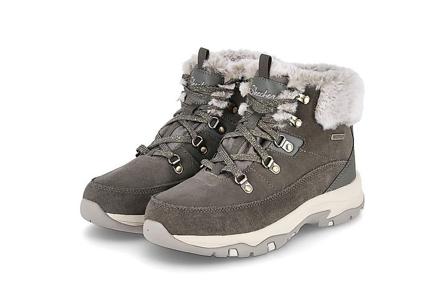 Skechers Skechers 167882 OLV Damen Leder und Synthetik oliv Winterstiefel günstig online kaufen